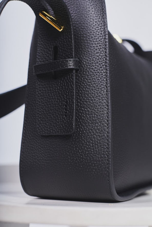 Cartera "Assisi" – Negro Clásico