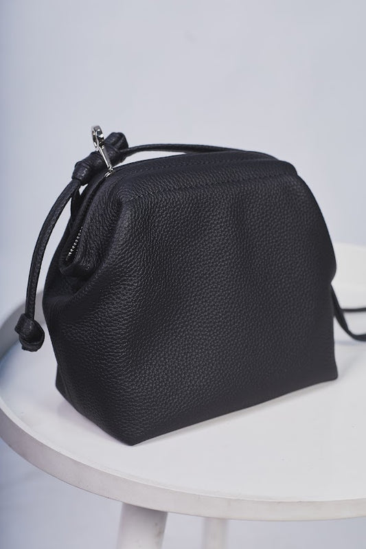 Cartera "Verona" – Negro Clásico