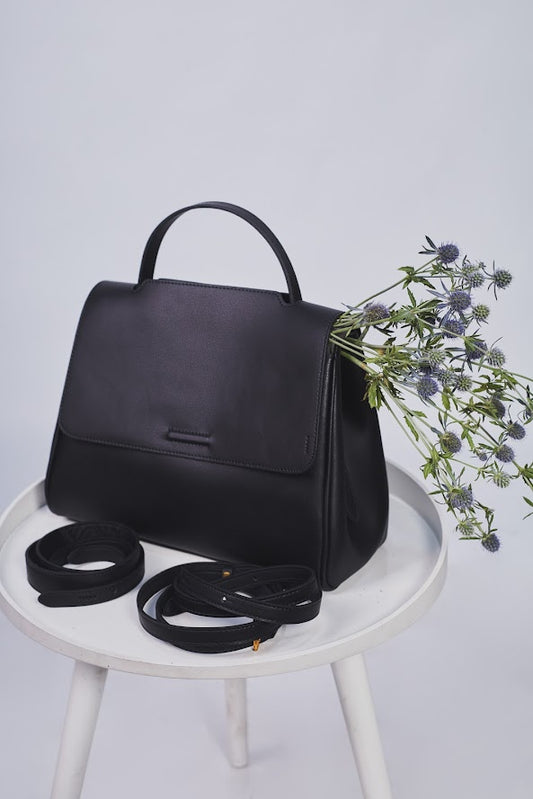 Cartera "Bonito" – Negro Clásico