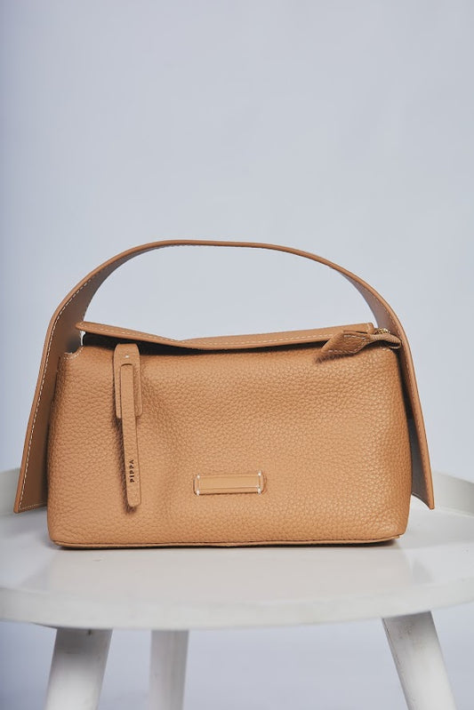 Cartera "Varenna" – Camel Claro