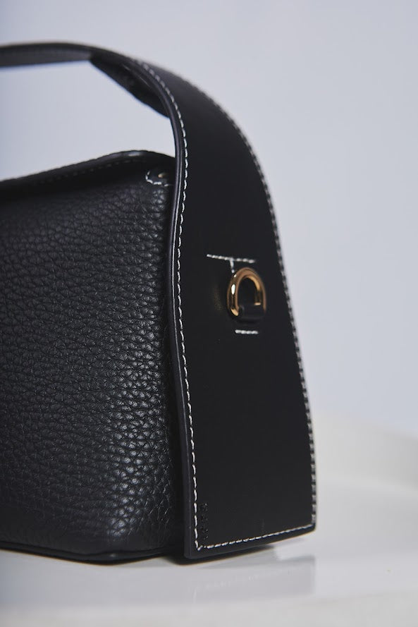 Cartera "Varenna" – Negro Clásico